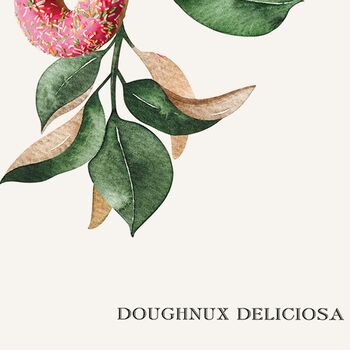 Funny Botanical Donut Print, 7 of 7
