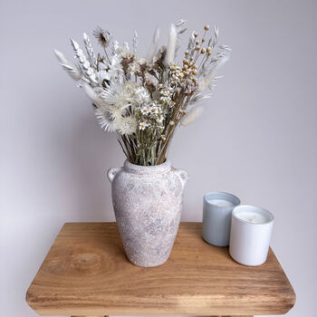 Small White Daisy Dried Flower Arrangement, 3 of 5