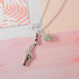 Personalised Giraffe Charm Necklace, thumbnail 5 of 5