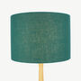 Linen Forest Green Lampshade, thumbnail 2 of 9