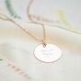 Sterling Silver Handwriting Personalised Necklace, thumbnail 2 of 7