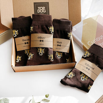 Personalised Groomsmen Socks, 8 of 10