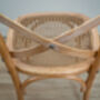 Gainsborough Brown Cross Back Dining Chair, thumbnail 10 of 12