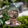 Hazel Bird Feeder In Desert Pink, thumbnail 1 of 1