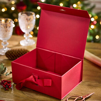 Personalised Luxury A5 Red Gift Box, 3 of 7