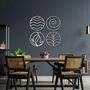 Four Elements Wooden Wall Art Home Room Decor, thumbnail 9 of 10