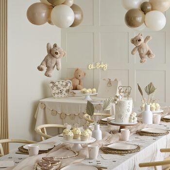 Wooden Teddy Bear Baby Milestone Signs, 3 of 3