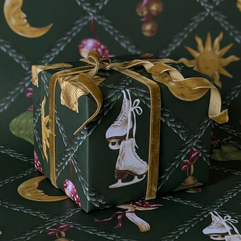 Christmas Gift Wrap Set Celestial Design, 10 of 12