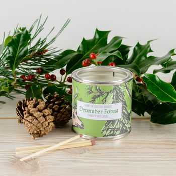 December Forest Pine Candle Tin, 2 of 4