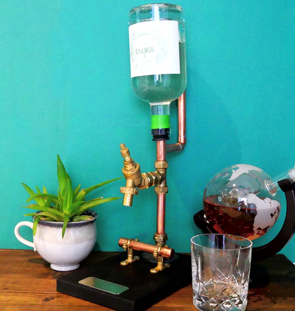 Personalised Copper Pipe Drink Dispenser, 1 of 5