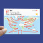 Personalised Christmas Training Art Card, thumbnail 2 of 3