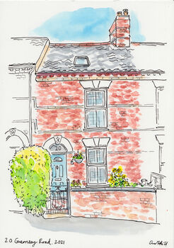 Personalised House Portrait, 4 of 12