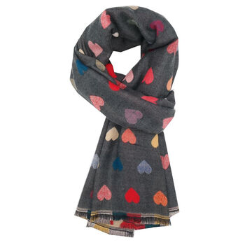 Love Hearts Winter Scarf, 6 of 11
