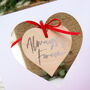 Valentine's Card Personalised Monogram And Message, thumbnail 2 of 7