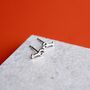 Sterling Silver Lobster Stud Earrings, thumbnail 5 of 9