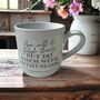 Empowering Book Lover's Stoneware Mug, thumbnail 2 of 3