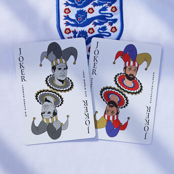 England Football Playing Cards, 4 of 12