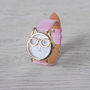 Pastel Colours Kitty With Glasses Watch, thumbnail 4 of 4