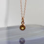 Citrine November Birthstone Sterling Silver Stud Earrings, thumbnail 11 of 11