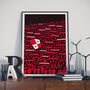 Liverpool The Kop Champions Print, thumbnail 1 of 4