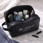 Personalised Mrs Bride Wedding Makeup Cosmetic Bag, thumbnail 3 of 4