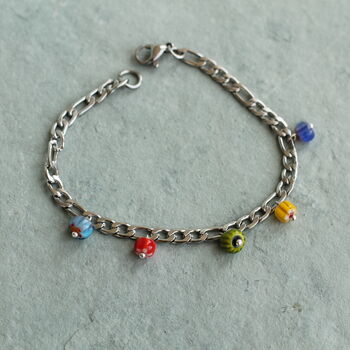 Millefiori Charm Bracelet, 4 of 8