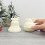 Christmas Pudding Decoration Christmas Candles, thumbnail 9 of 9