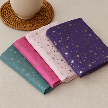 Metallic Starry Night Sky Scarf, 2 of 8