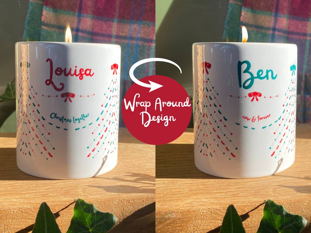 Couple Christmas Candle, 1 of 3