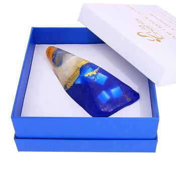 Crystal Soap With Real Crystal Inside Lapis Lazuli Gem, 2 of 8