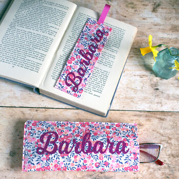 Liberty Glasses Case And Bookmark Mother's Day Gift, 2 of 4