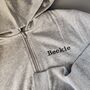Personalised Unisex Hooded All In One Jumpsuit Onesie, thumbnail 6 of 11