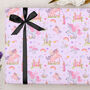 Three Sheets Of Children's Birthday Unicorn Wrapping Paper, thumbnail 2 of 2