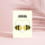 Bee Anniversary Card, thumbnail 2 of 2