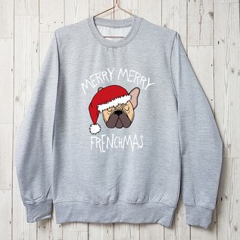 Merry Frenchmas Christmas Jumper, 3 of 5