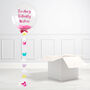 Personalised Butterfly Birthday Bubble Balloon, thumbnail 2 of 3