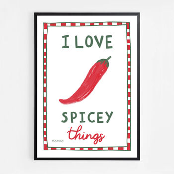 I Love Spicey Things Print, 4 of 7