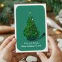 Personalised 'Cats In The Tree' Christmas Card, thumbnail 4 of 6