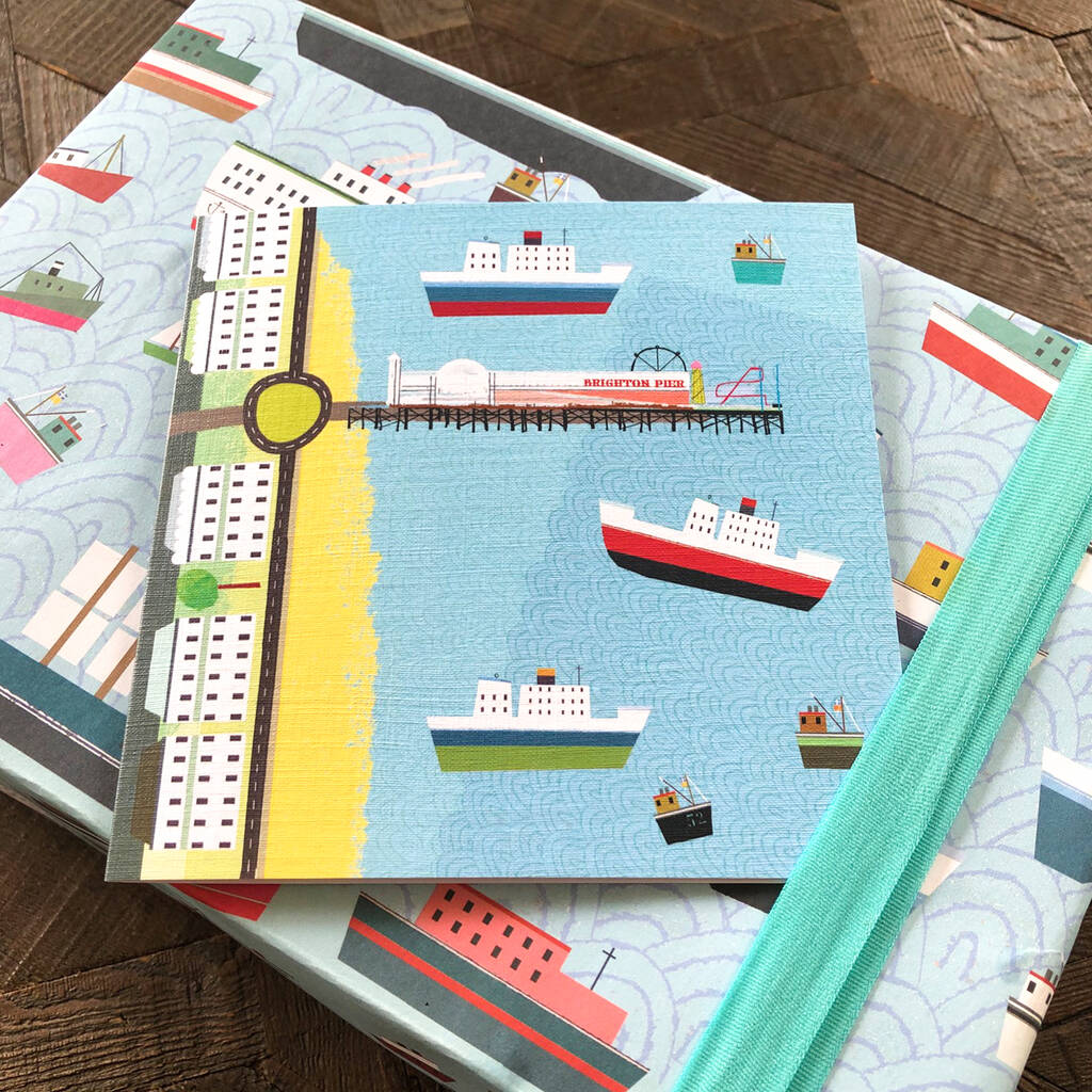 Brighton Pier Greetings Card By Kali Stileman Publishing