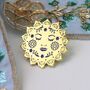 Sun Enamel Pin, thumbnail 1 of 5