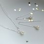 Sterling Silver And Pearl Jewellery Set, thumbnail 1 of 12