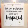 Remember How Many Lives You've Inspired, Affirmation Gift, thumbnail 4 of 5