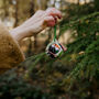 Toucan In The Jungle Christmas Ceramic Bauble, thumbnail 3 of 8
