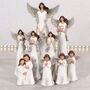 Christmas Angel Ornament Set Of Three, thumbnail 3 of 3