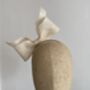 Sculptural Ivory Bow Fascinator 'Ava', thumbnail 4 of 9