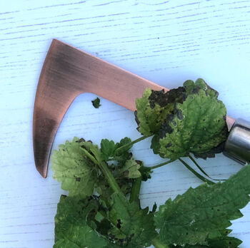 Copper Plated Garden Weeding Tool Can Be Personalised, 3 of 4