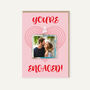 Personalised Engagement Card And Photo Frame Keepsake, thumbnail 1 of 3