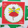Festive Fairy Card Personalsied, thumbnail 1 of 5