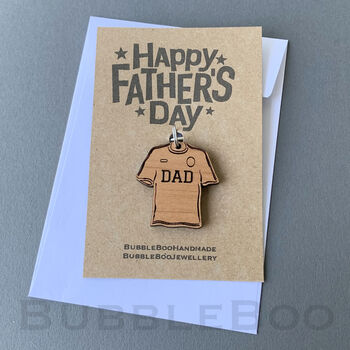 Football Shirt Keyring Personalised For Father's Day, 5 of 5