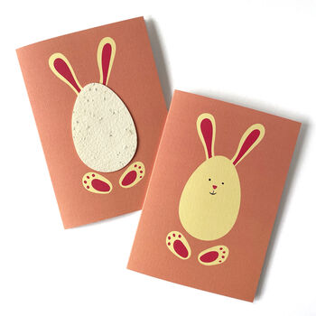 Easter Bunny Plantable Card, 4 of 4